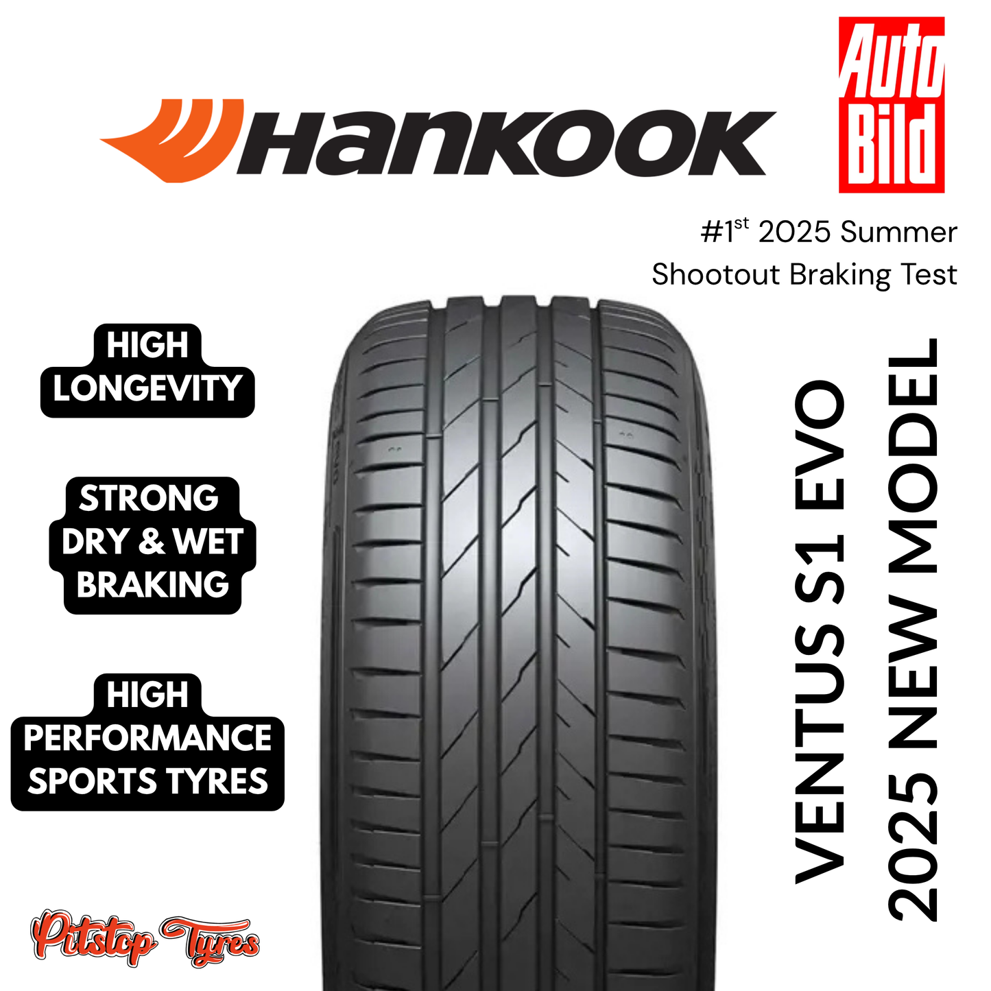 Hankook Ventus Evo K137 225/45/17 94Y/XL (Korea, 2025)