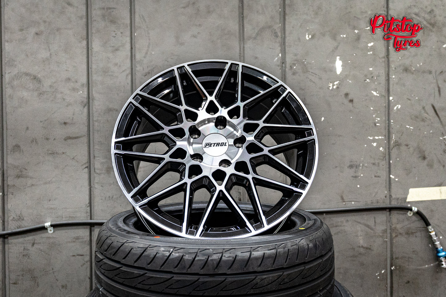 17" Petrol P3C Wheels in Gloss Black with Machined Face