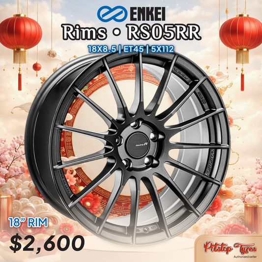 ENKEI RS05RR 18" ALLOY RIMS SET OF 4