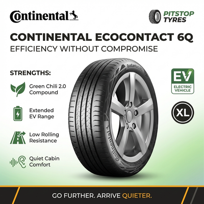 Continental EcoContact 6Q 235/50R18 – Battery Efficient EV Tyre
