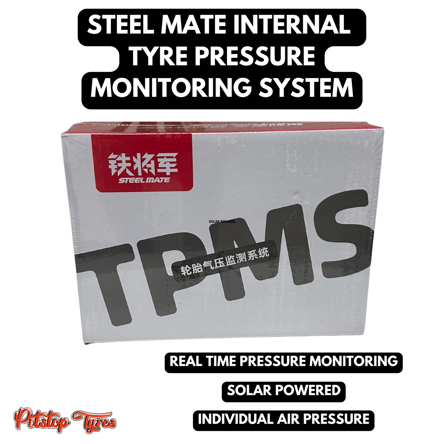 Steelmate Internal TPMS Solar Powered