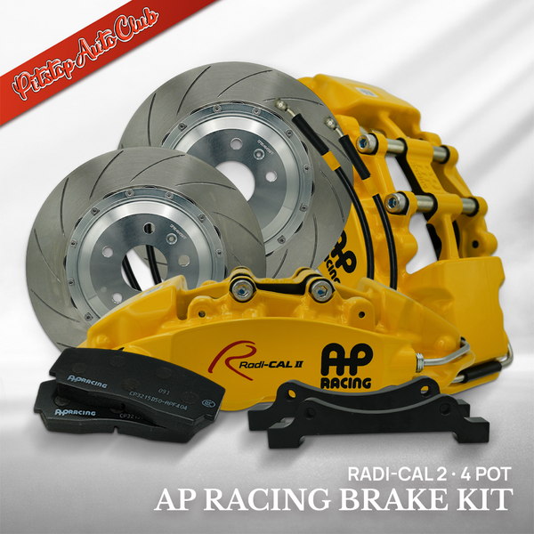 AP Racing CP9540 Radi-CAL II 4 Pot Big Brake Kit (Braking Point Rotors)